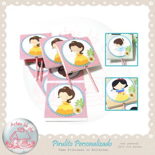 Pirulito Psicodélico Meninas